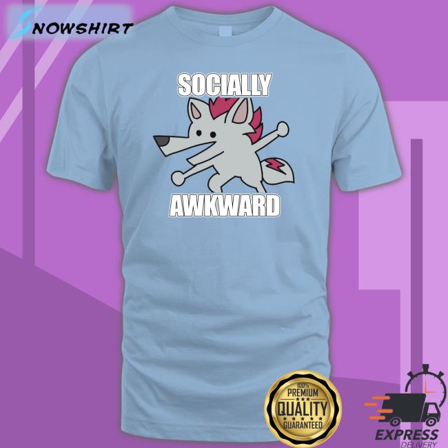 Socially Awkward Shreddyfox Tee Artworktee Shop