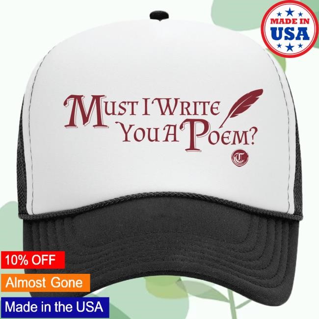 Connor Tomlinson Must I Write You A Poem V2 Foam Trucker Snapback Hat