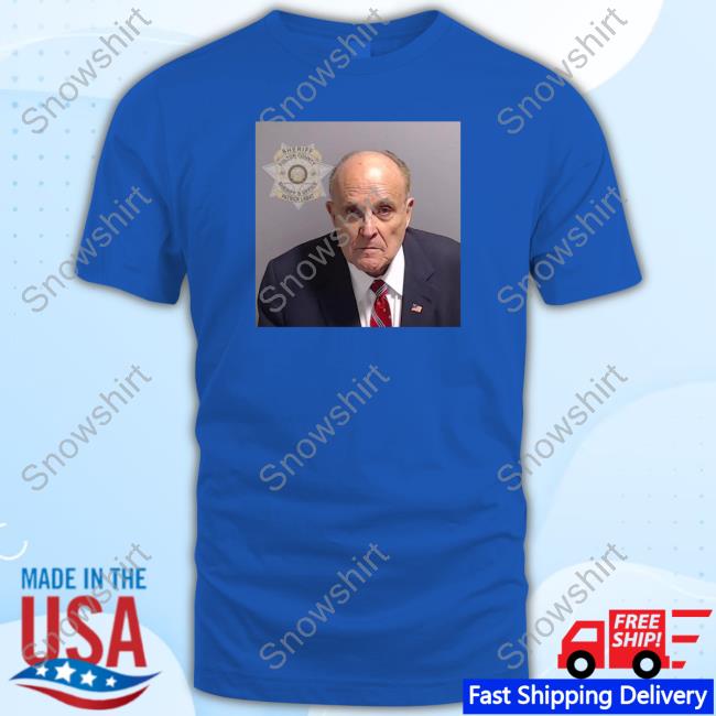 Rudy Giuliani Mugshot Tee Shirt
