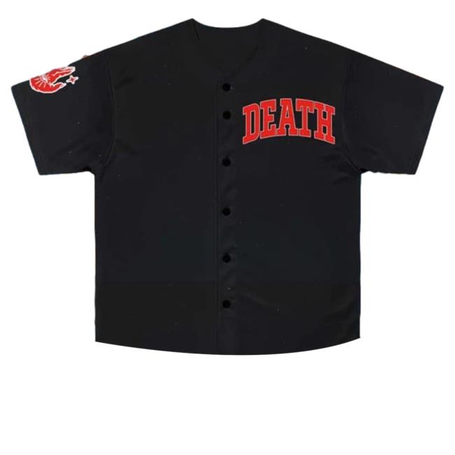 Official Born Dead Death Baseball Jersey T-Shirts