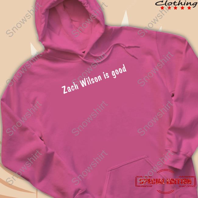 Zach Wilson is good Tee Shirt Official Vinny & Tha Jets Zach Wilson is good Shirt