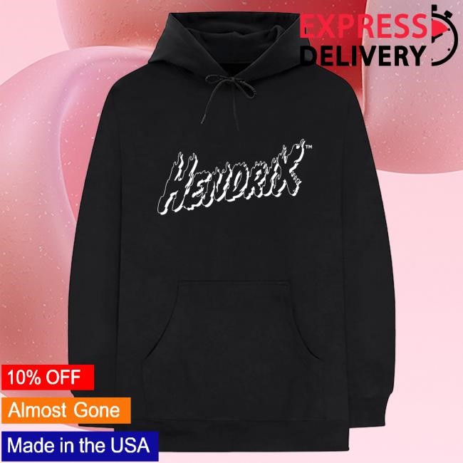 Jimi Hendrix Flame Hoodies