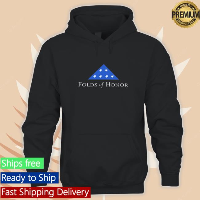 Official Dan bongino folds of honor Hooded Sweatshirt Official Dan bongino folds of honor Tee
