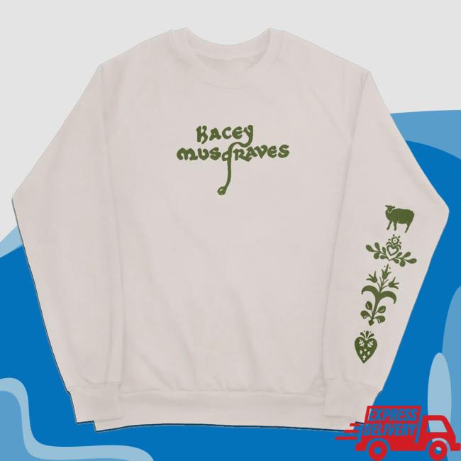 Official Kacey Musgraves Merch Store My Saturn Has Returned Sweater (Cream) Kacey Musgraves Apparel Clothing Shop KaceyMusgraves