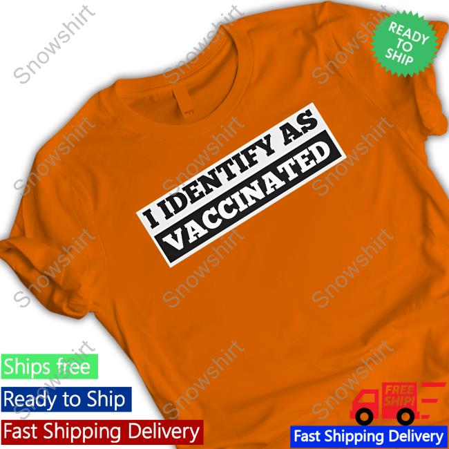 The Babylon Bee Shop I Identify As Vaccinated Crewneck Sweatshirt I Identify As Vaccinated Shirt