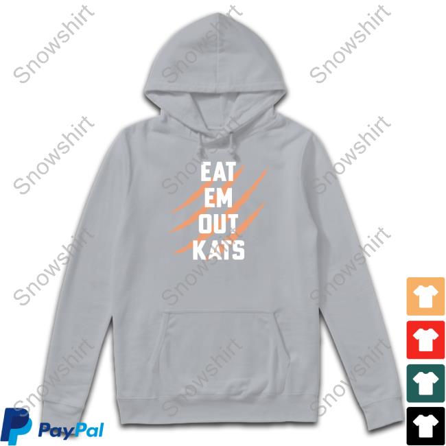 Official Eat Em Out Kats Shirt Barstool Sports Store Eat Em Out Kats Crewneck Sweatshirt