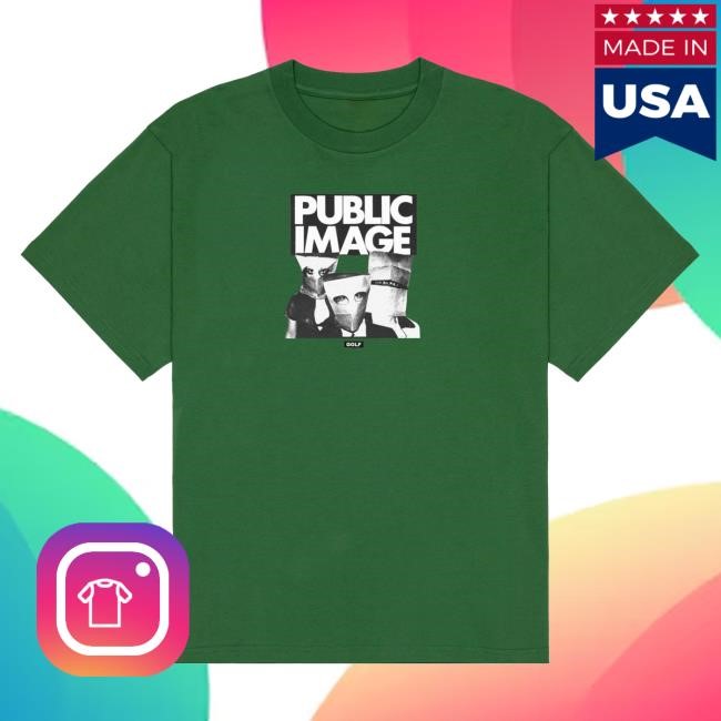 Official Golf Wang Store Tyler, the Creator Public Image Hot Shirt by GolfWang