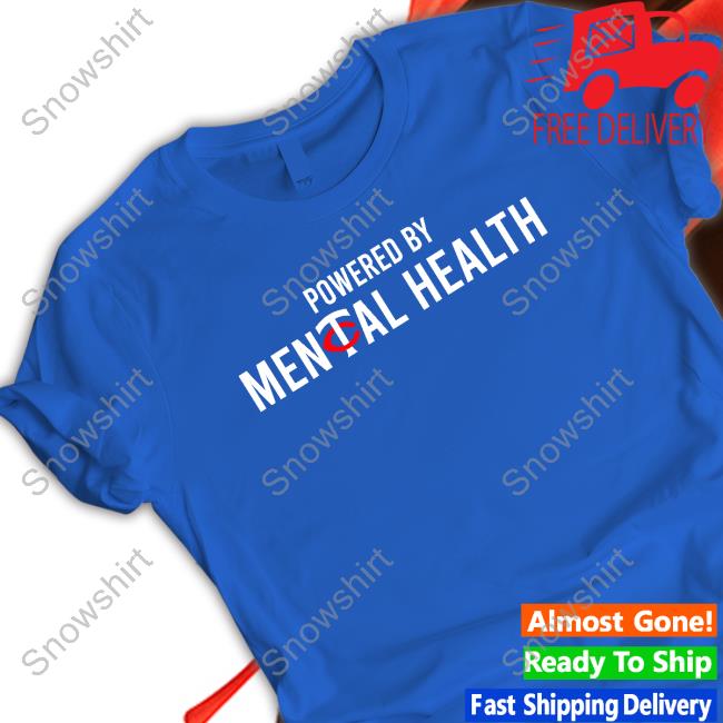 Powered By Mental Health Minnesota Twins Hoodie