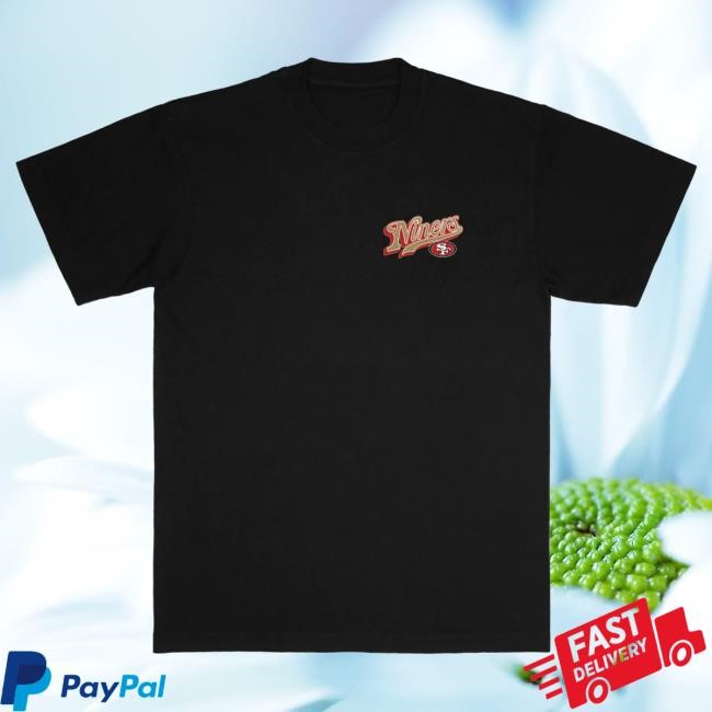 Official Born X Raised Apparel Born X Raised + 49Ers Pro Script Tee: Black
