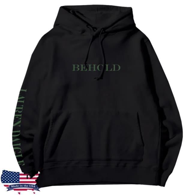 Official Lauren Daigle Store Merch Behold Christmas Crew neck Sweatshirt Laurendaigle