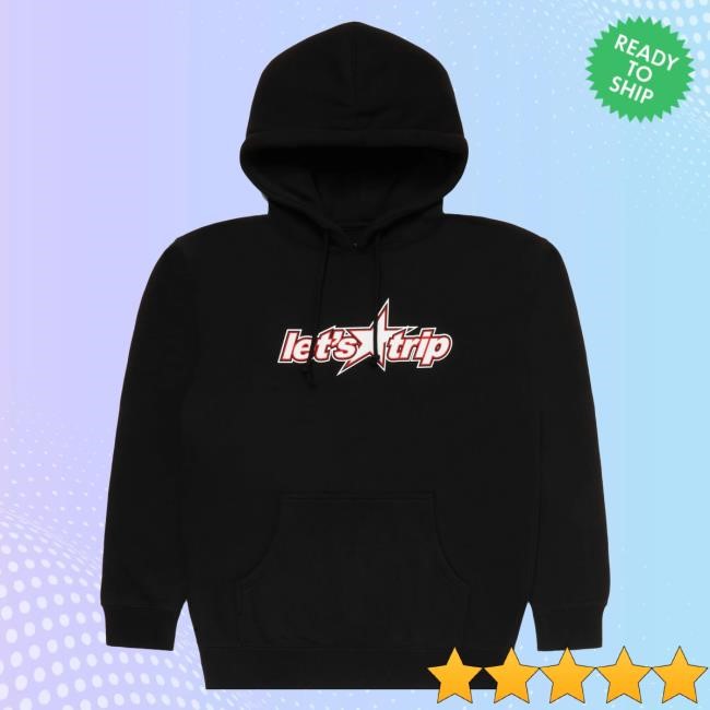 Sturniolo Clothing Shop Let's Trip Star Hood Black – Sturniolo Clothing