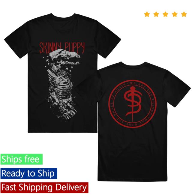 Official Skinny Puppy Merch Fan Contest Black Shirts