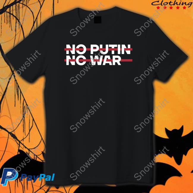 No Putin No War T Shirt