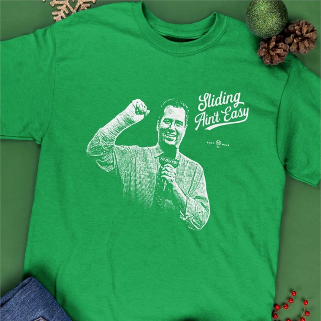 Max Muncy Sliding Ain’T Easy Shirt Roto Wear Store Fabian Ardaya