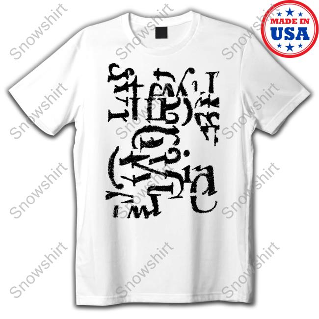 Alphabet Fragment Tee Shirts Alphabet Fragment Shirt