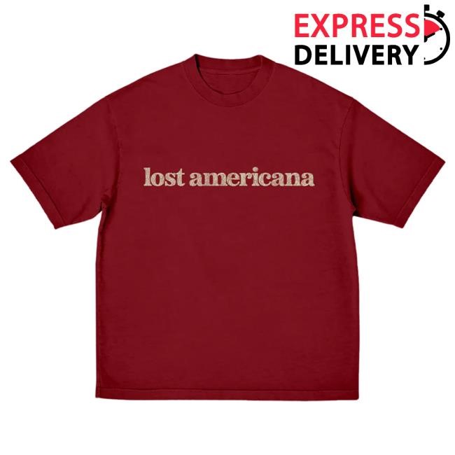 Official MGK Merch Store Machine Gun Kelly lost americana logo Tshirt Official MGK Store Machine Gun Kelly lost americana logo Shirt