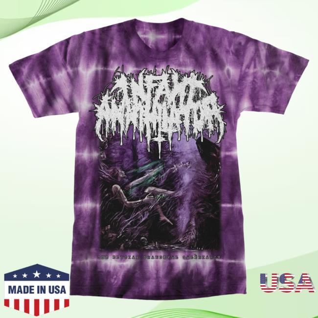 Official Indie Merch Store Infant Annihilator The Elysian Grandeval Galeriarch Tie Dye Attractive Shirt IndieMerchStore