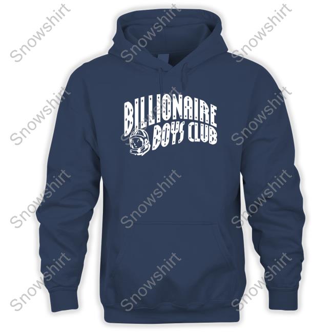 Billionaire Boys Club Icream Merch Classic Curve Logo Hoodie Black