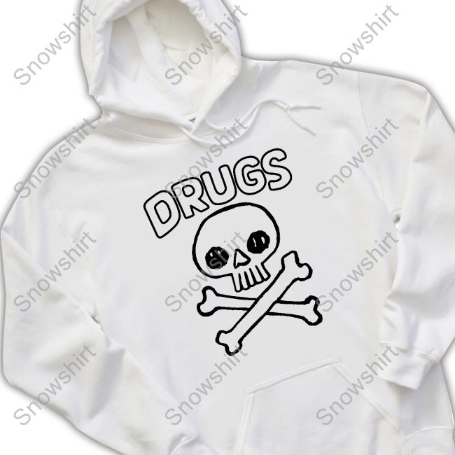 Official Night Channels Merch Drugs skull T Shirt Official Night Channels Merch Drugs skull Shirt