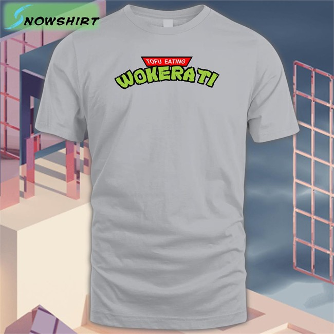 Tofu Eating Wokerati Tee Shirt Pippa Crerar Richard_ Dyson Tofu Eating Wokerati Tee Shirt Pippa Crerar