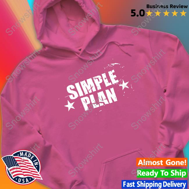 Simple Plan Star Sweatshirt Crewneck Official Simple Plan Store Simple Plan Star Shirts