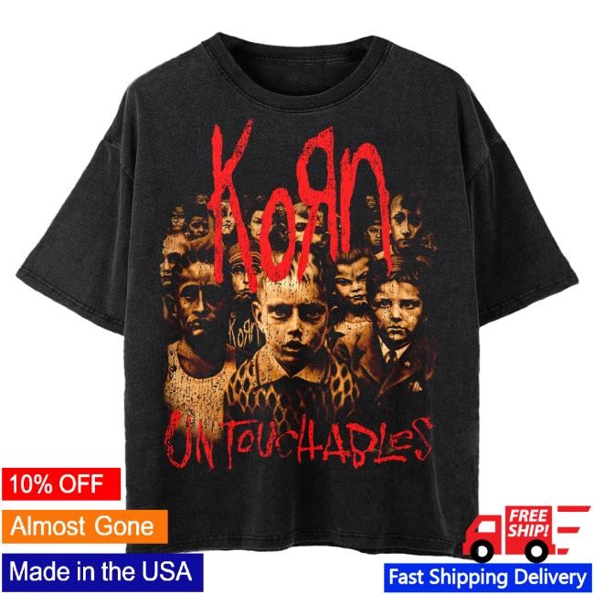 Official Korn Merch Store Korn Untouchables Cover Shirts