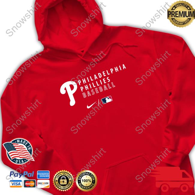 Official Philadelphia Phillies Baseball Collection Logo Stack Sweatshirts