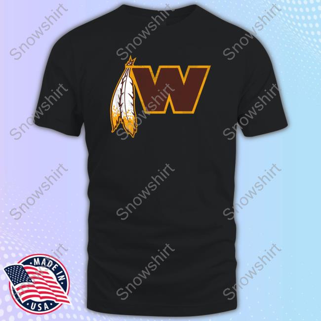 Washington Football Feather Shirt New