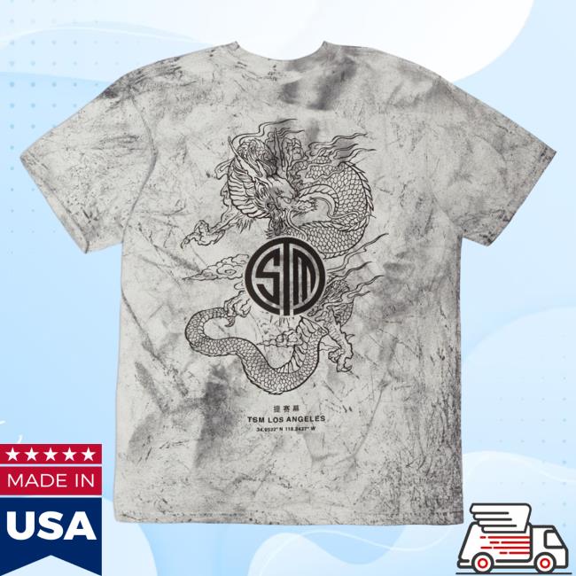 Official Team Solomid Store Shop Tsm Dragon T-Shirt Smoke Tie Dye TeamSoloMid Merch Official Team Solomid Store Shop Tsm Dragon Top Shirt Smoke Tie Dye TeamSoloMid Merch