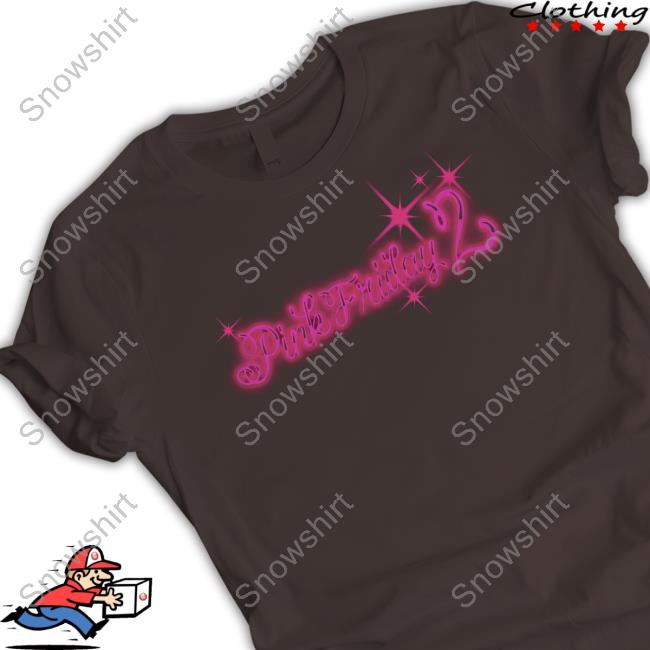 Official Nicki Minaj Store Pink Friday 2 Airbrush Shirt Nicki Minaj Store Pink Friday 2 Airbrush Shirt