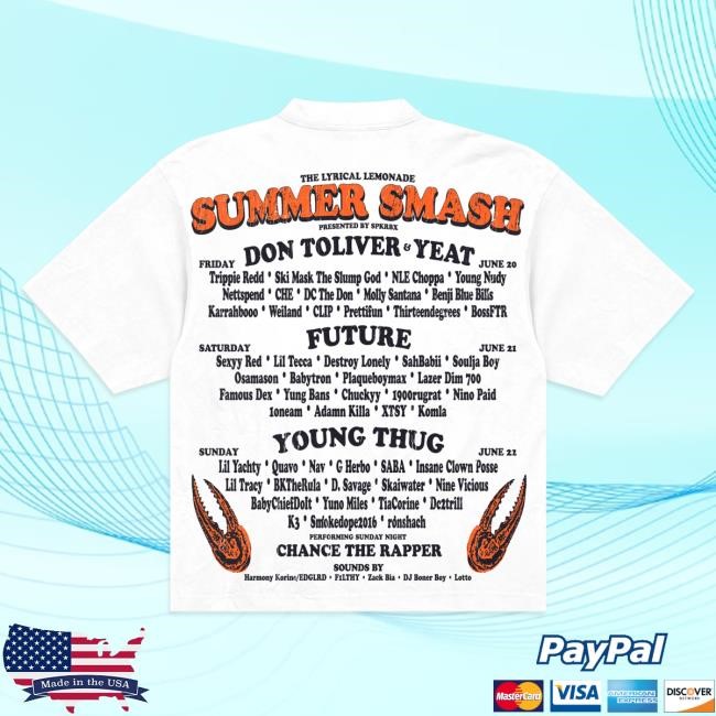 Official The Summer Smash Bait Shop T Shirt (White)