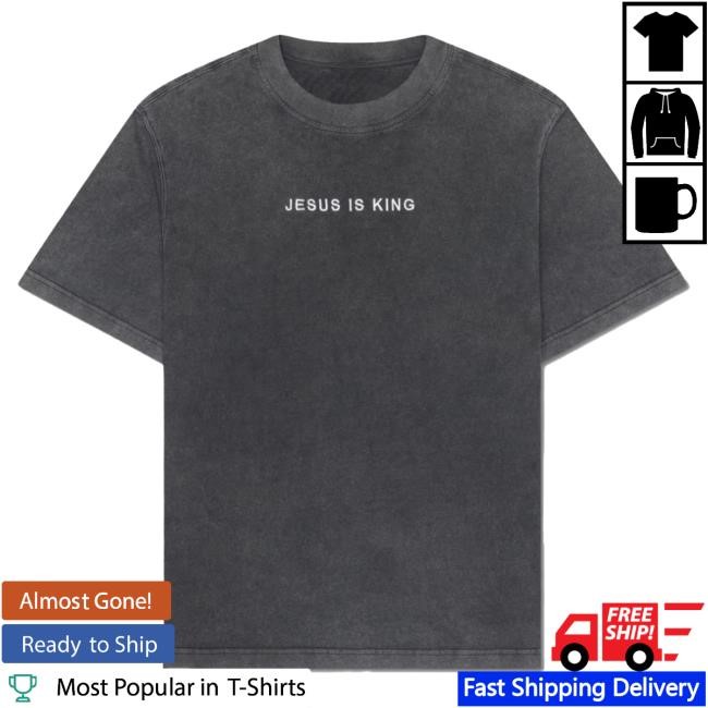 Official Revelation Apparel Clothing “Jesus Is King” Acid Wash T-Shirt Revelation Merch