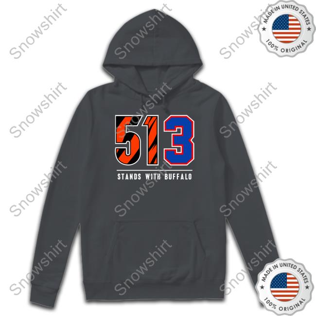 513 Stands With Buffalo T-Shirt Ted Karras 513 Stands With Buffalo Tee Damar Hamlin Cameron Wolfe