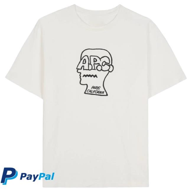 Official Brain Dead Merch Store We Are Brain Dead x A.P.C. Shirt - White