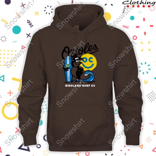 Birdland Surf Co Special Edition Crewneck Sweatshirt Birdland Surf Co Tee Shirt