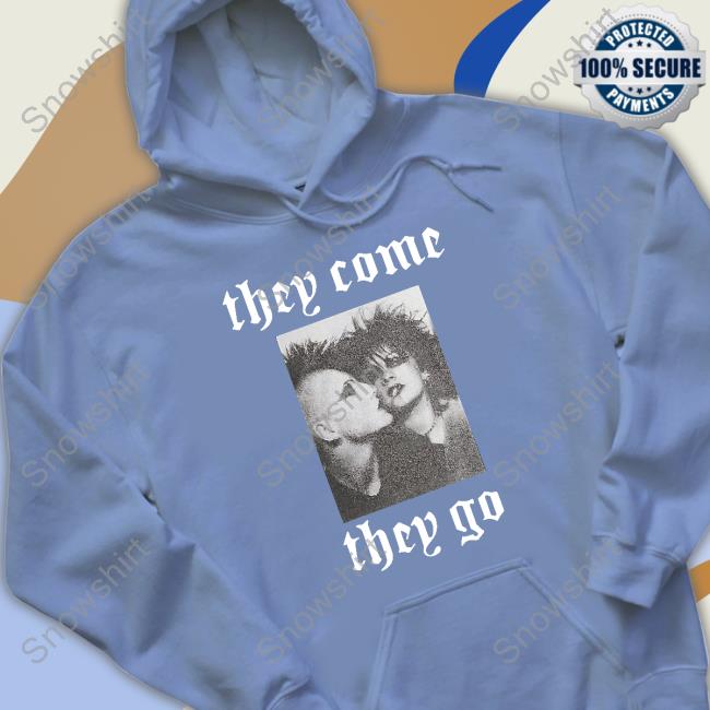 They Come They Go Long Sleeve Tee Black R13 They Come They Go Limited Edition Hooded Sweatshirt