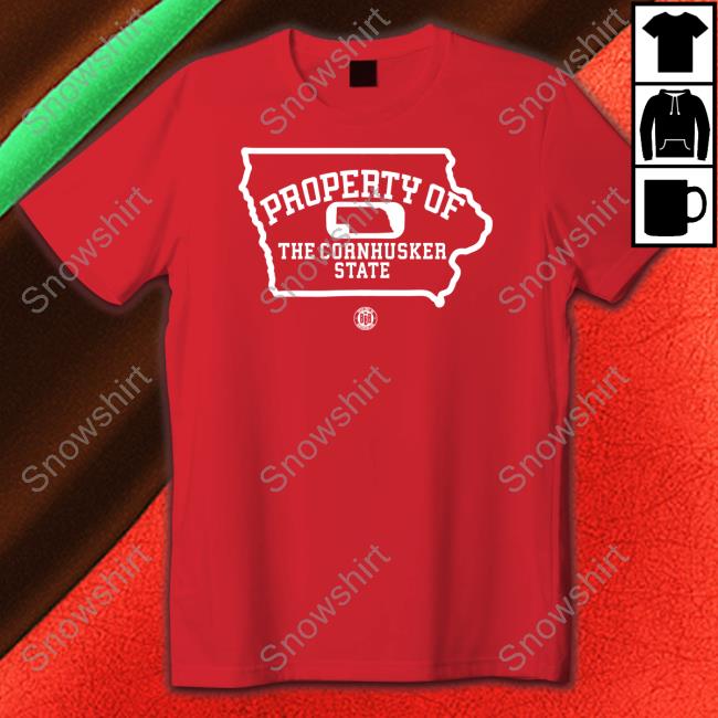 Bbb Printing Shop Property Of The Cornhusker State Hoodies Triple B