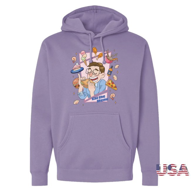 Tryguys Keith's Food Bounty Hoodie Sweatshirt