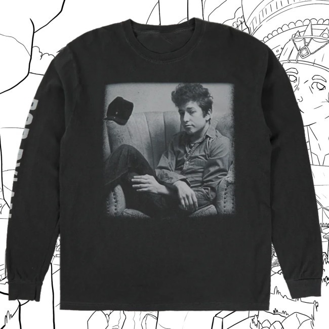 Bob Dylan Store Chair Portrait Shirt