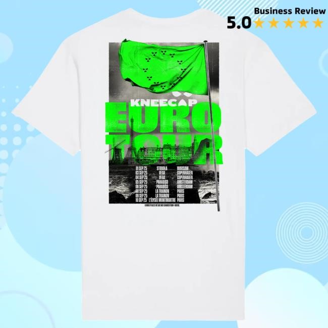Kneecap Live Show Fit EU Tour Tee