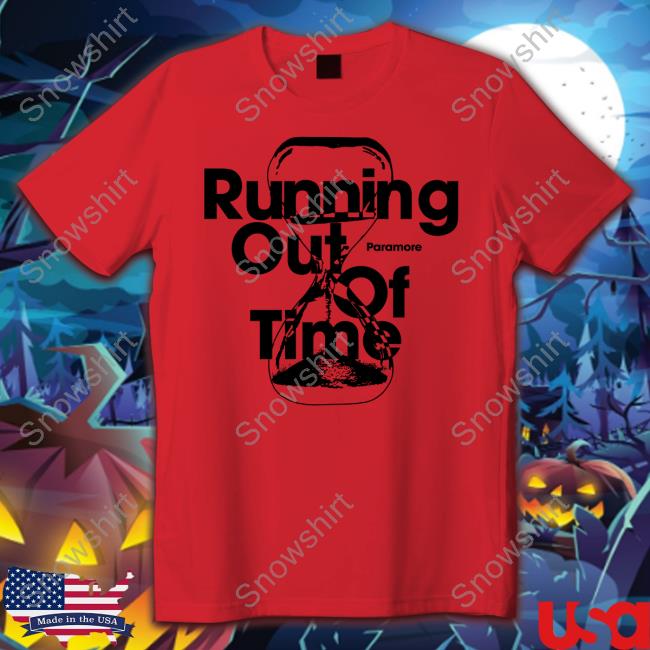 Official Paramore Running Out Of Time Tee Hot Topic Merch Paramore Running Out Of Time Boyfriend Fit Girls T Shirt Paramore Tour Updates