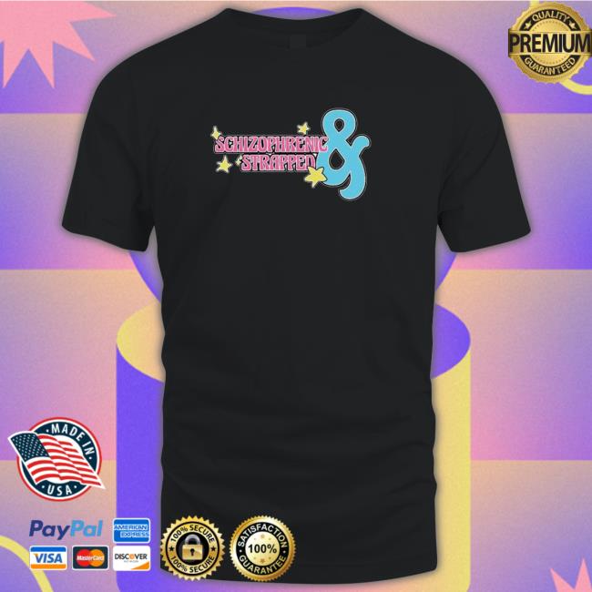 Official Schizophrenic & Strapped Tee Shirt Schizophrenic & Strapped Tee Shirt