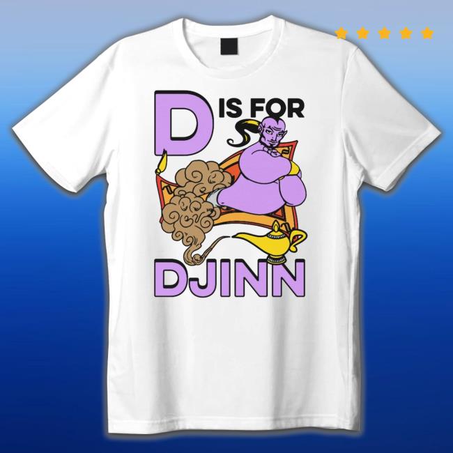 Thegoodshirts D Is For Djinn Crewneck Sweatshirt