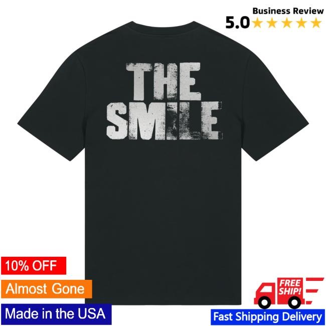 Don't Get Me Started Metallic Short Sleeve Shirt The Smile band Merch