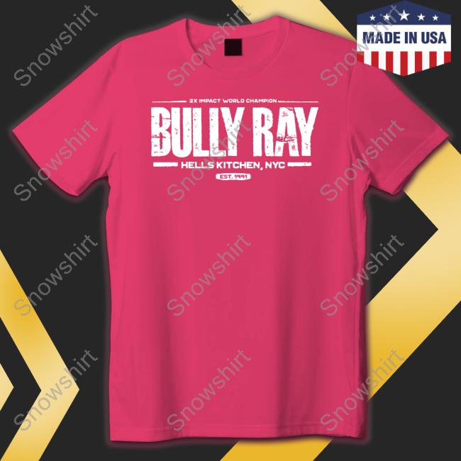 Official 2X Impact World Champion Bully Ray Hells Kitchen Nyc Est 1991 Cap Impact Wrestling Shop 2X Impact World Champion Bully Ray Hells Kitchen Nyc Est 1991 Cap