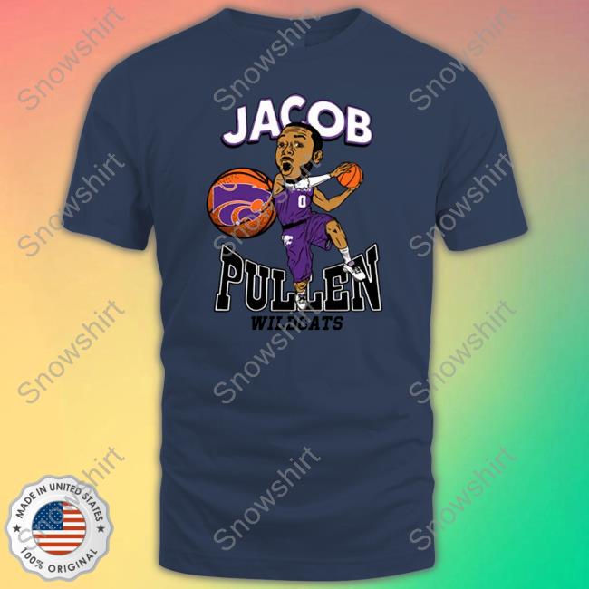 Official Jacob Pullen K-State Wildcats Caricature Sweatshirt Rally House