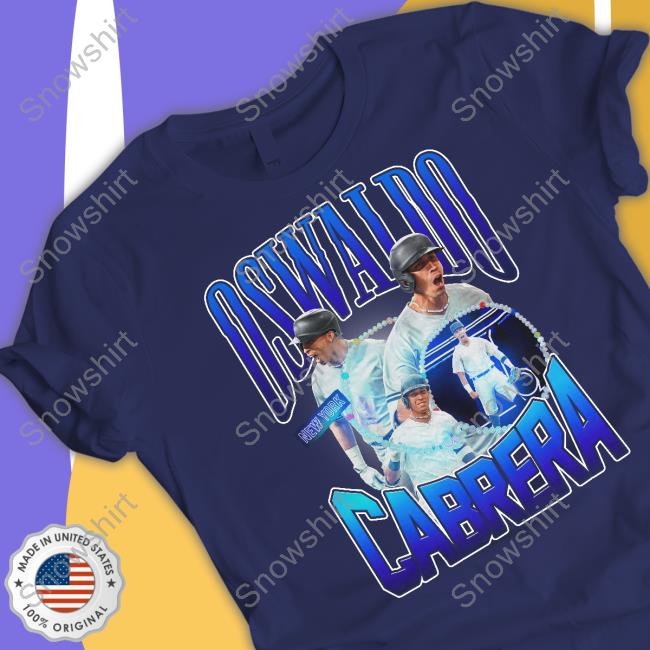 Jomboy Media Shop Oswaldo Cabrera Signature Series Long Sleeved T Shirt Talkin' Yanks