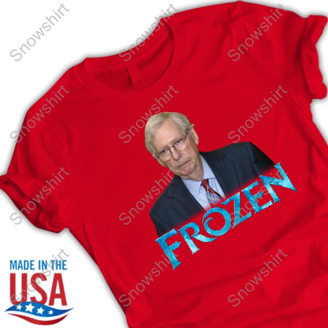 Official Mitch Mcconnell Frozen T Shirts Official Mitch Mcconnell Frozen Tee