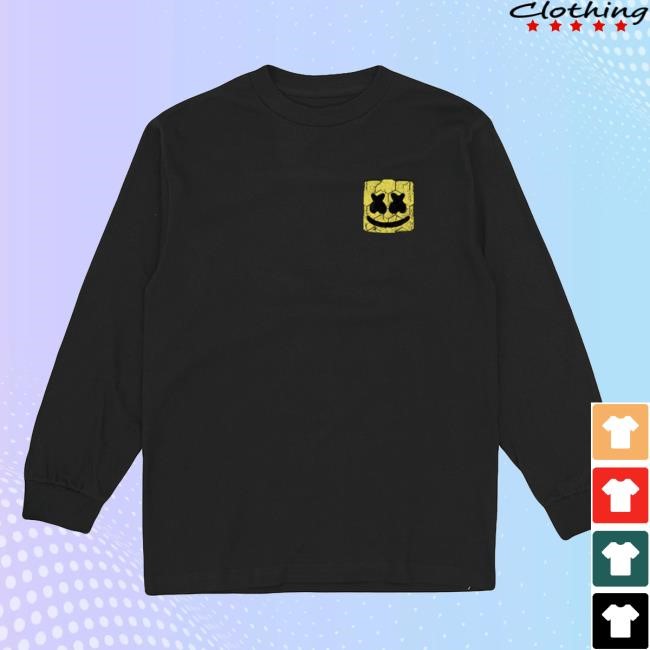 Marshmello Official Merch Store All-Star Anthem Long Sleeves Marshmello Clothing Shop Apparel Marshmello X Mls All-Star
