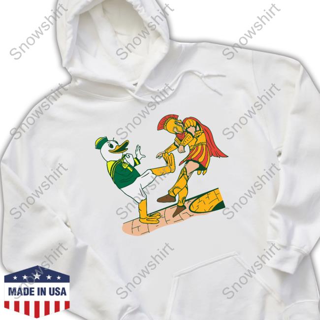 Or Kick Shirt Duck Kick Spartan Long Sleeve T Shirt